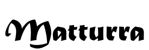 Matturra Font Image