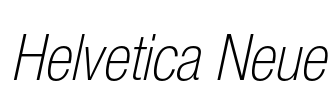 Helvetica Neue