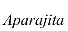 Aparajita Font Image