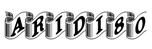 ARIDI80 Font Image