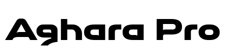 Aghara Pro Font Image