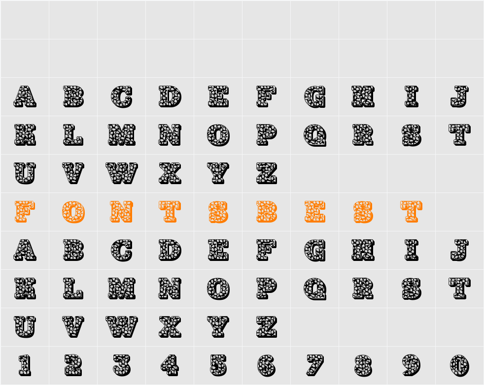 JFHollyNites Character Map