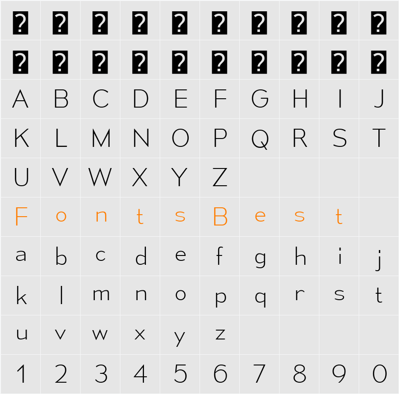 Mesmerize El Character Map