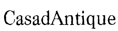 CasadAntique Font Image