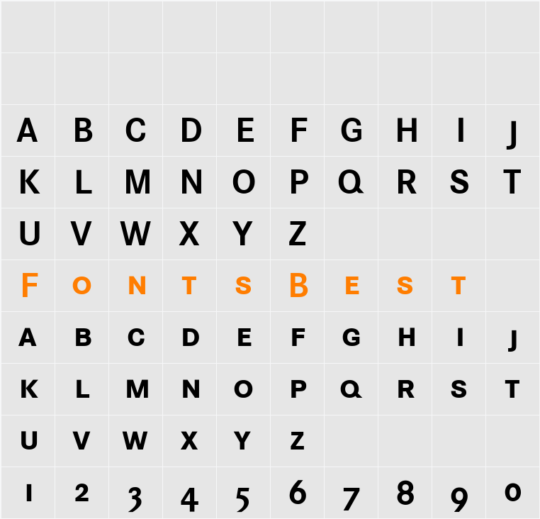 Corporate S Expert BQ Character Map