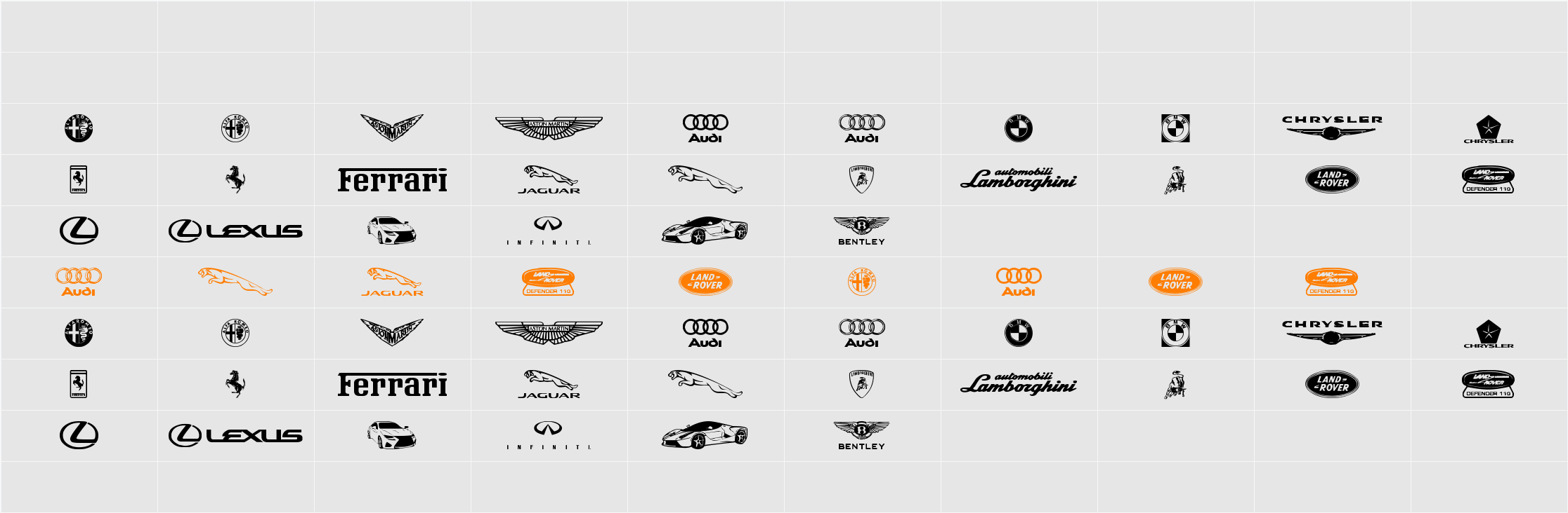 Famous Car 1 Character Map