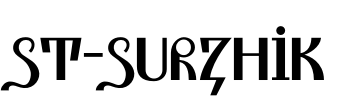 ST-Surzhik Font Image