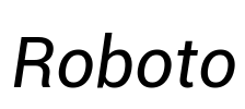 Roboto Font Image