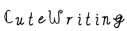 CuteWriting Font Image