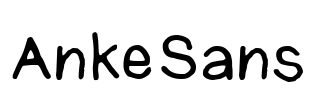 AnkeSans Font Image