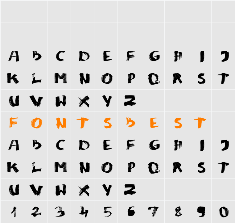 mazak Character Map