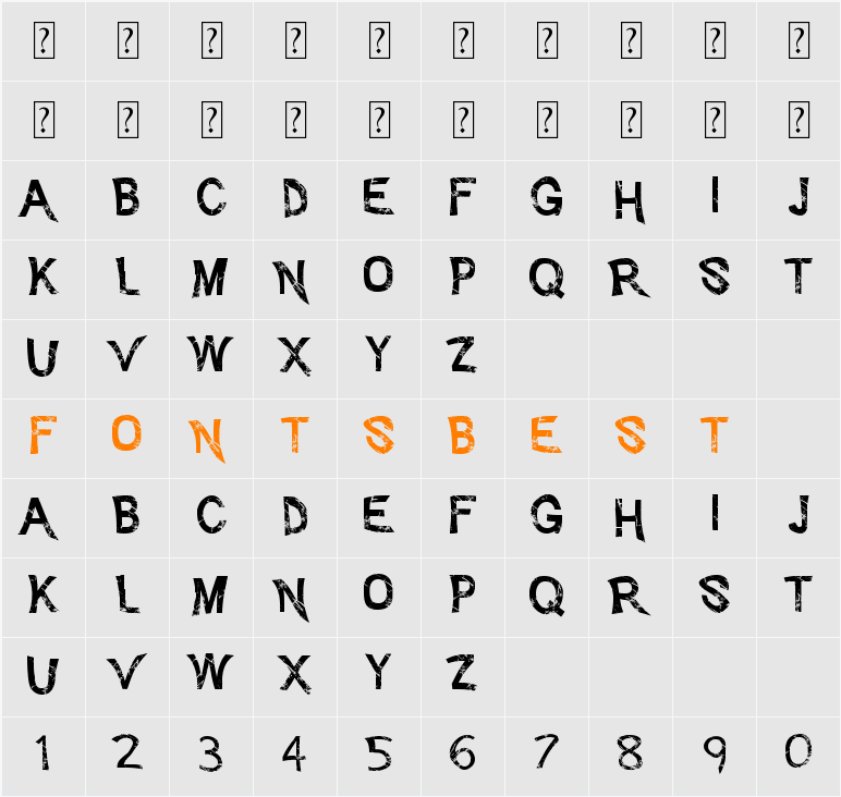 Advent_Psychosis Character Map