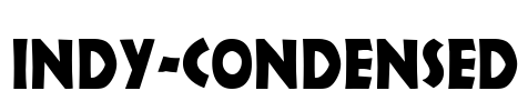 Indy-Condensed Font Image