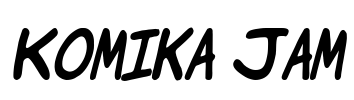 Komika Jam Font Image