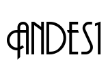 Andes1 Font Image