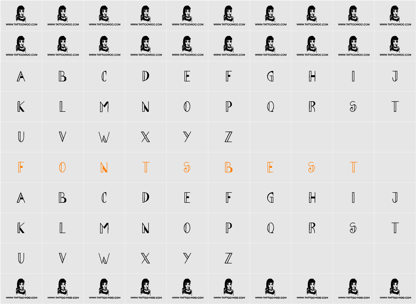 Abraham Heights Character Map