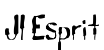 JI-Esprit Font Image