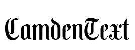 CamdenText Font Image