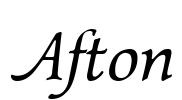 Afton Font Image