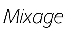 Mixage Font Image