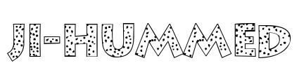 JI-Hummed Font Image