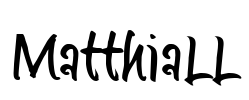 MatthiaLL Font Image