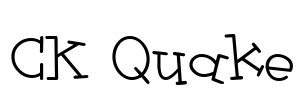 CK Quake Font Image