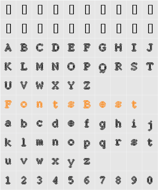 Cryeadn Character Map