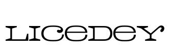 Licedey Font Image