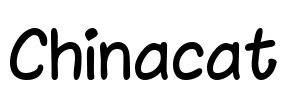 Chinacat Font Image