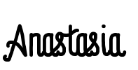 Anastasia Font Image