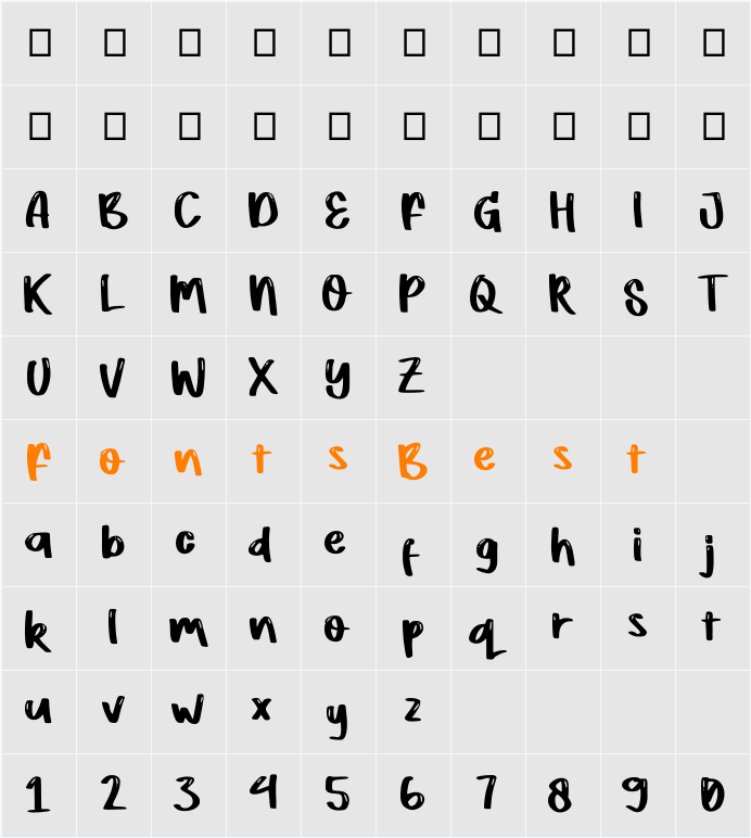 Aloha Obelic GT Demo Character Map