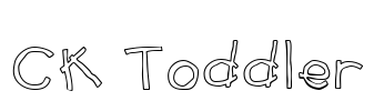 CK Toddler Font Image