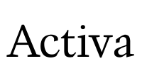 Activa Font Image