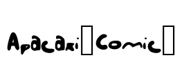 Apacaxi_Comic_ Font Image