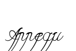 Anneau Font Image