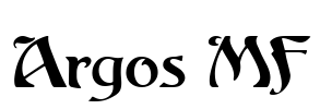 Argos MF Font Image