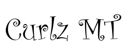 Curlz MT Font Image