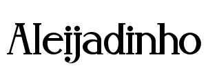 Aleijadinho Font Image