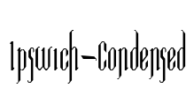 Ipswich-Condensed Font Image