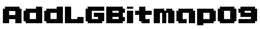 AddLGBitmap09 Font Image