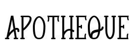 Apotheque Font Image