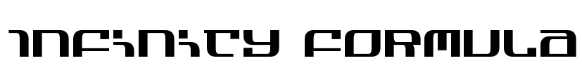 Infinity Formula Font Image