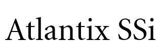 Atlantix SSi Font Image