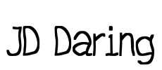 JD Daring Font Image