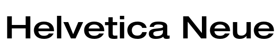 Helvetica Neue Font Image