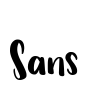 Sans