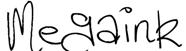 Megaink Font Image