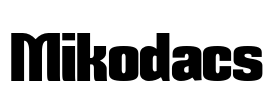 Mikodacs Font Image