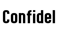 Confidel Font Image